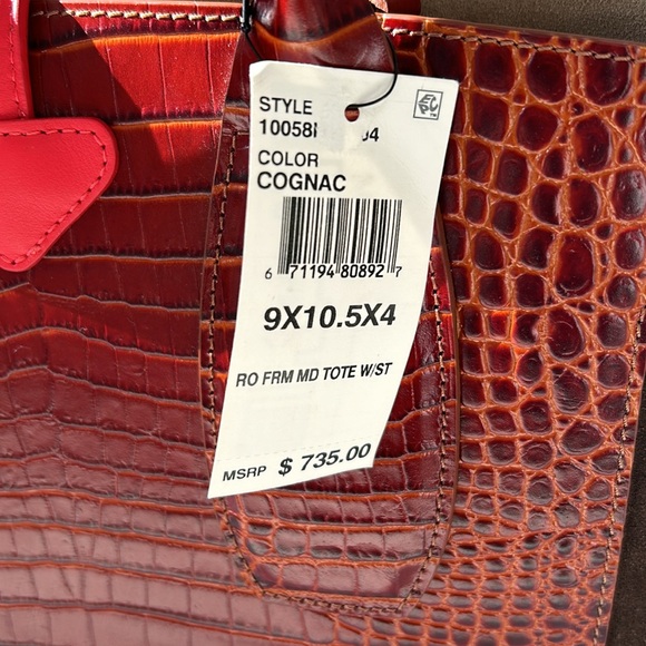 NWT rare Longchamp Roseau Medium Tote with crossbody strap - Picture 3 of 10